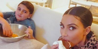 Kim Kardashian Broke One of Kourtney's Major Parenting Rules While Babysitting Mason - www.marieclaire.com