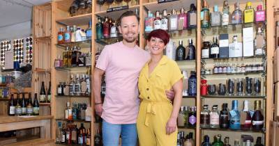 Hollyoaks star Adam Rickitt and wife Katy Fawcett give exclusive tour inside their stunning gin bar - www.ok.co.uk