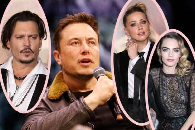 Elon Musk Has 3 THINGS TO SAY About The Claims He Had Threesome Affair With Amber Heard & Cara Delevingne - perezhilton.com