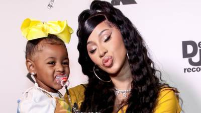 Teyana Taylor - Cardi B Walks the Red Carpet with Daughter Kulture at an Album Listening Party - justjared.com - Beverly Hills