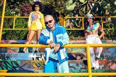 J Balvin Launches 'Colores'-Inspired GUESS Collection: See the Campaign Looks - www.billboard.com
