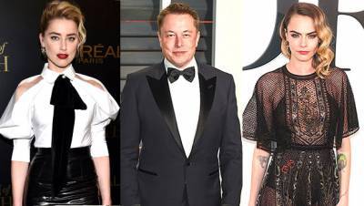 Elon Musk Denies Secret Threesome With Amber Heard Cara Delevingne: This ‘Never’ Happened - hollywoodlife.com