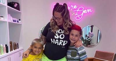 Kailyn Lowry Says There’s ‘No Harm’ in Dyeing Sons Lincoln and Isaac’s Hair: ‘It’s Temporary If They Hate It’ - www.usmagazine.com - Pennsylvania - county Marshall - state Delaware