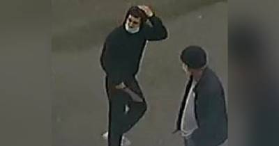 Police release CCTV image of men they want to speak to after teenager stabbed in attack by machete-wielding gang in surgical face masks - www.manchestereveningnews.co.uk