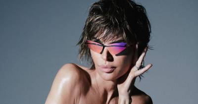 Lisa Rinna Poses Nude for Le Specs x Christian Cowan Sunglasses Campaign and Stars Cannot Get Enough - www.usmagazine.com