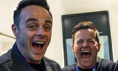 Ant McPartlin and Declan Donnelly finally reunite after months apart – see the sweet picture - hellomagazine.com - Britain