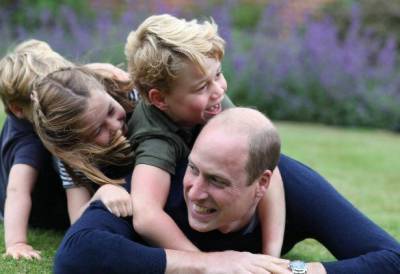 New Photos Released Of Prince William And The Kids For His Birthday - etcanada.com