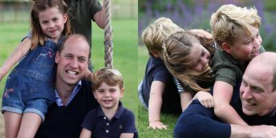 Kate Middleton Shared Two Brand New Photos of the Cambridge Kids for Father's Day 2020 - www.harpersbazaar.com - county Hall - city Cambridge - Charlotte