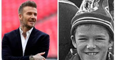 David Beckham shares flashback photo of himself as he posts moving message to his dad on Father's Day - www.manchestereveningnews.co.uk - city Sandra