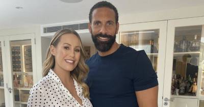 Kate Ferdinand shows off bump for first time as she shares tribute to husband Rio on Father's Day - www.ok.co.uk