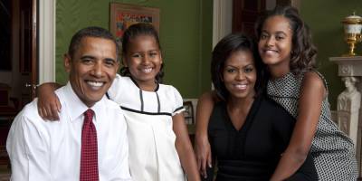 Michelle Obama Shares a Heartfelt Tribute to Barack Obama on Father's Day - www.justjared.com - USA