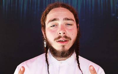Post Malone Appears To Shave His Hair And Get Massive Skull Tattoo - celebrityinsider.org