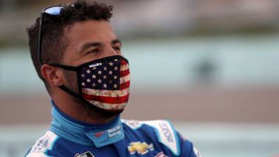 Noose Found In Stall of Bubba Wallace at Alabama NASCAR Race - www.hollywoodreporter.com - Alabama