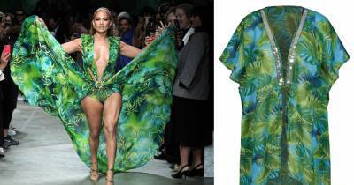 Poundland label Pep and Co release a lookalike of this iconic Jennifer Lopez Versace look and it starts from just £3 - www.ok.co.uk