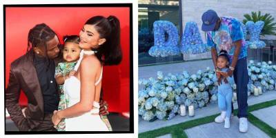 Kylie Jenner Throws ‘Best Daddy’ Travis Scott A Blue-Themed Father's Day 'Party' At Home - www.msn.com - county Webster