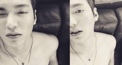 Monday Memories: When birthday boy Lee Min Ho gave fans a visual treat with his shirtless selfie - www.pinkvilla.com