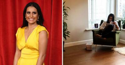 Sair Khan's home: Inside the Coronation Street star's beautiful Manchester abode with snug rugs and chic interiors - www.ok.co.uk - Manchester