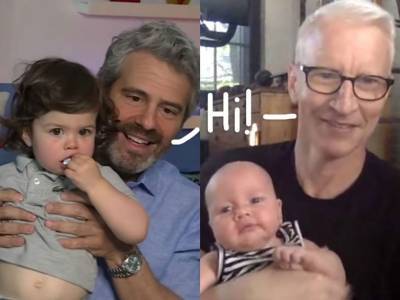Anderson Cooper & Andy Cohen’s Sons Met Virtually For The First Time On Father’s Day! - perezhilton.com - county Anderson - county Cooper
