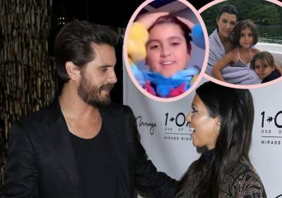 Kourtney Kardashian Posts Super Sweet Father’s Day Message To Scott Disick! - perezhilton.com