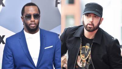 Diddy’s REVOLT TV Throws Major Shade At Eminem After Rapper’s ‘Bang’ Outtake — See Diss - hollywoodlife.com