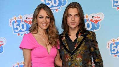 Elizabeth Hurley and Son Damian Break Their Silence Following Ex and Father Steve Bing's Death - www.etonline.com - Britain - California - city Century, state California