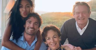 Thom Evans introduces girlfriend Nicole Scherzinger to his parents as pair jet out to Portugal - www.ok.co.uk - Portugal