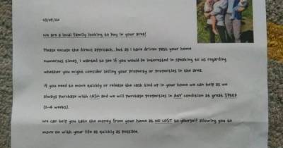 Property director who sent out letters from 'local family looking for a home' apologises - www.manchestereveningnews.co.uk