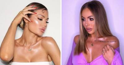 Celebs like Chloe Sims and Holly Hagan are loving this new 'dolphin' make-up trend - www.ok.co.uk