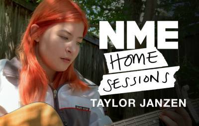 Watch rising alt-folk star Taylor Janzen perform in her backyard for NME Home Sessions - www.nme.com