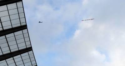 Police say 'no criminal offences' committed after 'White Lives Matter' banner flown over the Etihad - www.manchestereveningnews.co.uk - Manchester