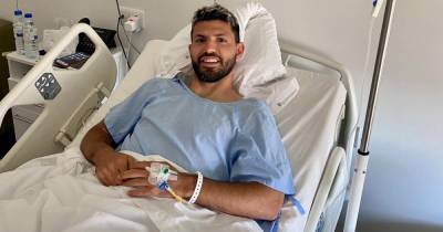 Man City star Sergio Aguero sends injury update after undergoing surgery - www.manchestereveningnews.co.uk - Argentina