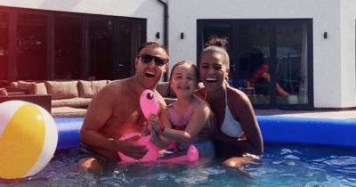 Alan Halsall shares peek at his gorgeous garden with built-in BBQ, inflatable pool and outdoor lounge - www.ok.co.uk - Manchester