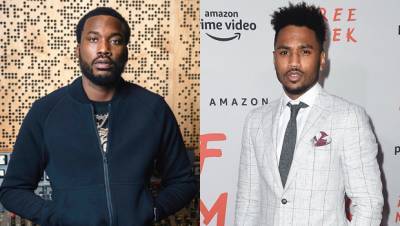 Meek Mill Claps Back After Trey Songz Accuses Him Of Not Donating Any Of His Fortune To Charity - hollywoodlife.com