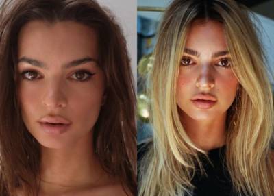 Emily Ratajkowski Gets A Makeover — See The Before And After Photos Of The Bleached Blonde Model - celebrityinsider.org