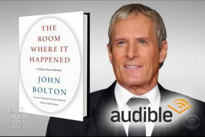 Michael Bolton Sings John Bolton (‘s Book) for Stephen Colbert (Video) - thewrap.com