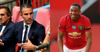 Robin van Persie congratulates Anthony Martial after Manchester United hat trick - www.manchestereveningnews.co.uk - Manchester