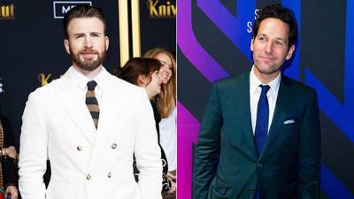 Chris Evans Jokingly Asks Paul Rudd If He Drinks ‘Baby Blood’ To Stay ‘Ageless’ — Watch - hollywoodlife.com