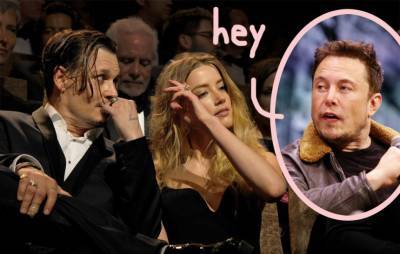 Amber Heard & Elon Musk Text Messages During Johnny Depp Marriage Raise More Questions - perezhilton.com