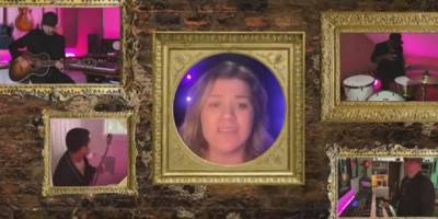 Kelly Clarkson Covers TLC's 'Unpretty' for Kellyoke - Watch! (Video) - www.justjared.com - USA