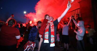 Liverpool Fans Celebrate Premier League Victory Prompting Police Warning Over Street Gatherings - www.msn.com - Manchester