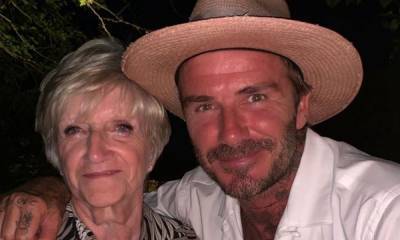 David Beckham melts hearts with emotional birthday tribute to mum Sandra - hellomagazine.com - city Sandra