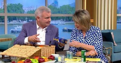 Ruth Langsford and Eamonn Holmes celebrate 10th wedding anniversary as he gifts her tin present on This Morning - www.ok.co.uk