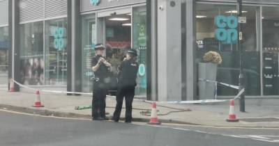 Huge chain seen outside supermarket after thieves tried to steal cash machine - www.manchestereveningnews.co.uk
