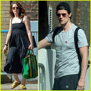 Claire Foy & Matt Smith Are Back at Work on Their Play in London! - www.justjared.com - London