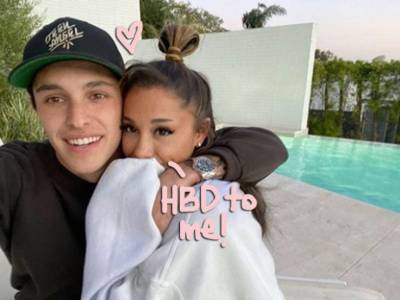 Ariana Grande Rings In Her 27th Birthday By Going Instagram Official With BF Dalton Gomez! - perezhilton.com