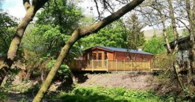 Bargain riverside lodge perfect for secluded getaways is up for sale - www.dailyrecord.co.uk - Scotland