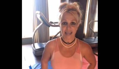 Britney Spears Gives Fans an Update on the Gym She Burned Down - www.justjared.com