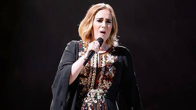 Adele Reveals She’s ‘5 Ciders In’ As She Re-Wears Her Custom Chloé Dress From 2016’s Glastonbury Festival - hollywoodlife.com