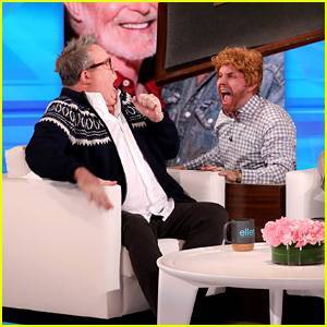 Eric Stonestreet Gets Scared Multiple Times During 'Ellen' Appearance - Watch! - www.justjared.com