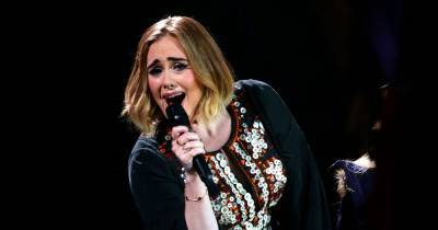 Adele shows off dramatic weight loss by posing in Glastonbury dress - www.dailyrecord.co.uk - Britain